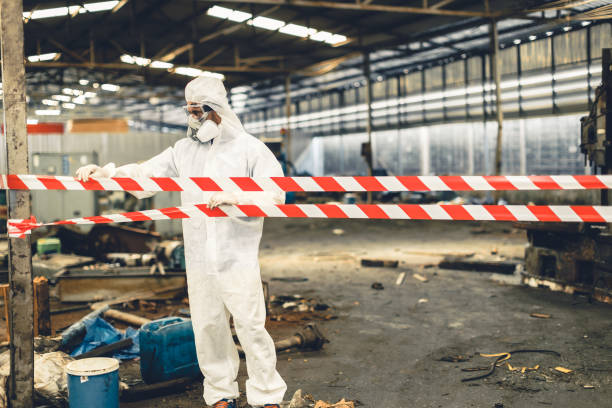 Professional Biohazard technician working in Boron, CA